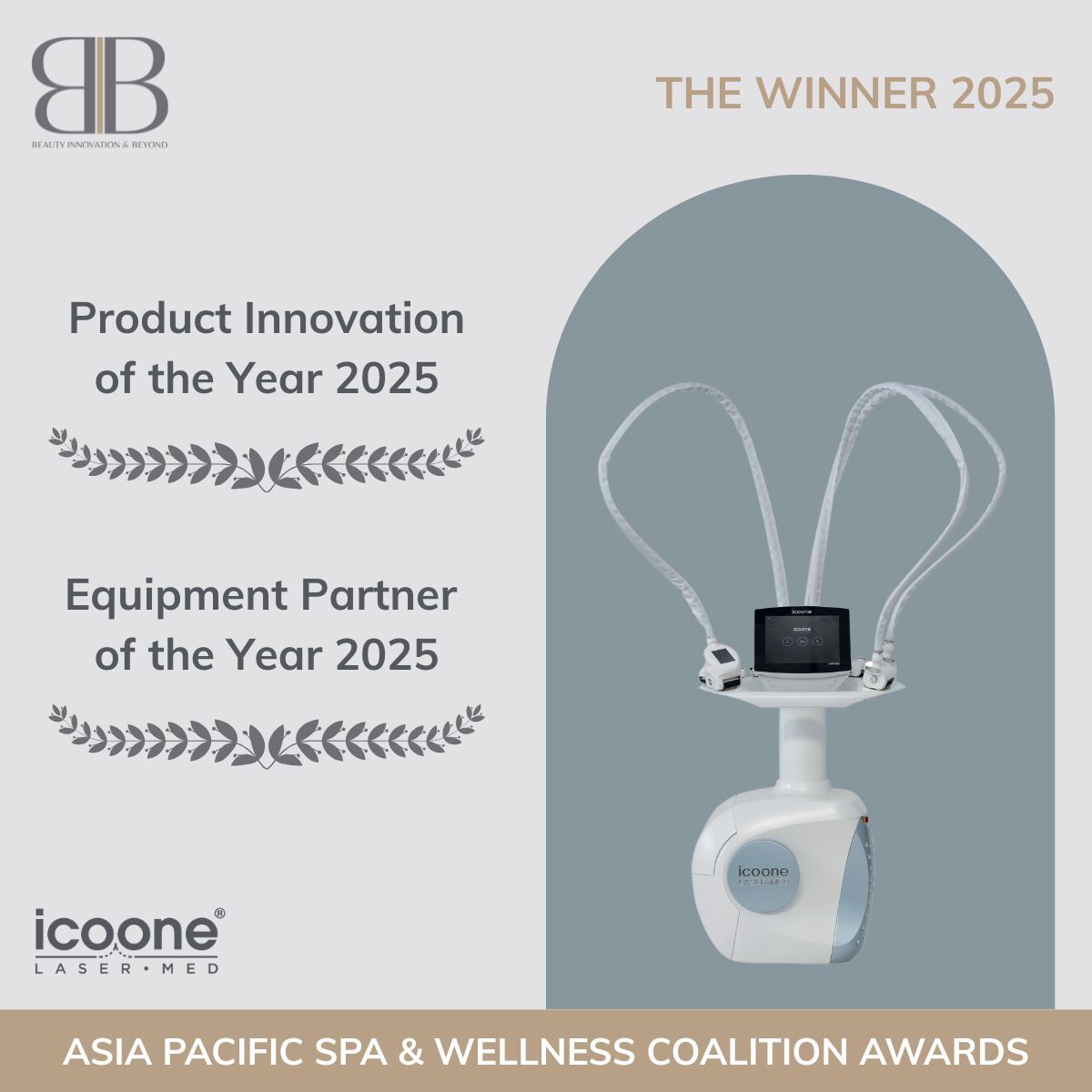 BEAUTY INNOVATION AND BEYOND WINS DUAL HONORS AT 2025 ASIA PACIFIC SPA & WELLNESS COALITION AWARDS